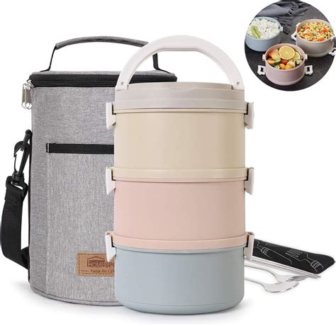 homespon bento lunch box stainless steel|Buy HOMESPON Lunch Box Insulated Lunch Bag Bento Box .